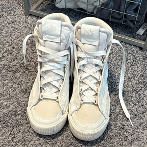 Nike Blazer White Platform Sneakers